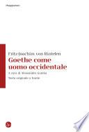 Goethe come uomo occidentale