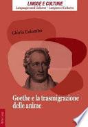 Goethe e la trasmigrazione delle anime