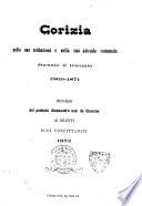 Gorizia nelle sue istituzioni e nella sua azienda comunale durante il triennio 1869-1871