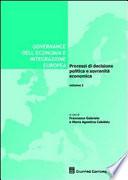 Governance dell'economia e integrazione europea