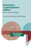 Governance e partecipazione politica. Teorie e ricerche sociologiche