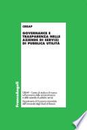 Governance e trasparenza nelle aziende di servizi di pubblica utilità