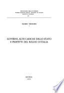 Governi, alte cariche dello stato e prefetti del Regno d'Italia