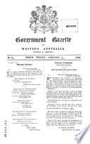 Government Gazette of Western Australia