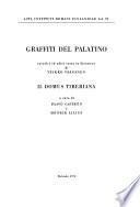 Graffiti del Palatino: Domus Tiberiana, a cura di P. Castrèn e H. Lilius