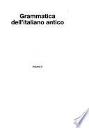 Grammatica dell'italiano antico