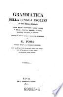 Grammatica della lingua inglese ad uso degli Italiani (etc.)