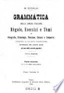 Grammatica della lingua italiana