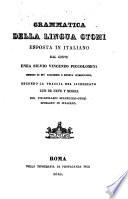 Grammatica della lingua Otomi esposta in Italiano dal Conte Enea Silvio Vincenzo Piccolomini ... secondo la traccia del licenziato Luis de Neve y Molina con vocabolario Spagnuolo-Otomi spiegato in Italiano