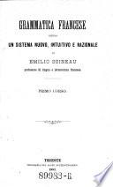 Grammatica francese dietro un sistema nuovo, intuitivo e razionale