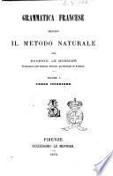 Grammatica francese secondo il metodo naturale per Eugenio Le Monnier