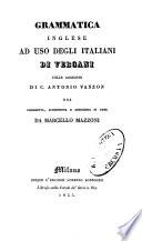 Grammatica inglese ad uso degli italiani