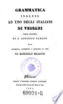 Grammatica Inglese ad uso degli Italiani ...