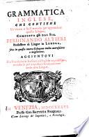 Grammatica inglese che contiene un'esatto e facil metodo per apprendere questa lingua; composta gia dal sig. Ferdinando Altieri ... Ora in questa nuova edizione molto accresciuta e migliorata. Aggiuntoui un vocabolario italiano ed inglese copiosissimo, necessario per acquistare fondatamente ambe esse lingue