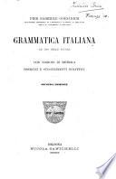 Grammatica italiana ad uso della scuole