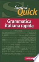 Grammatica italiana rapida