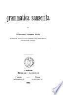 Grammatica sanscrita