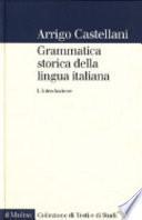 Grammatica storica della lingua italiana: Introduzione