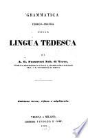 Grammatica teorico-pratica della lingua Tedesca