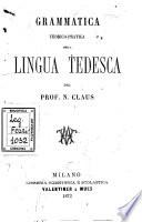 Grammatica teorico-pratica della lingua tedesca