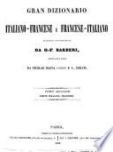 Grand dictionnaire français-italien et italien-français. Continué et terminé par MM. Basti et Cerati