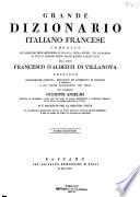 Grand dictionnaire français-italien