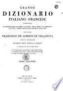 Grand dictionnaire français-italien