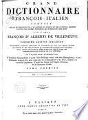 Grand dictionnaire françois-italien