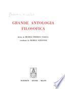 Grande antologia filosofica: Il pensiero moderno, diretta da M. F. Sciacca, coordinata da M. Schiavone
