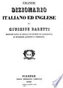 Grande dizionario italiano ed inglese