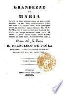 Grandezze di Maria D. Francesco De Paola