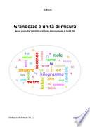 Grandezze e unità di misura
