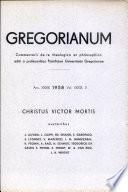 Gregorianum: Vol. 39, No. 2