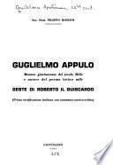 Guglielmo Appulo, monaco giovinazzese del secolo Mille e autore del poema latino sulle Geste di Roberto il Guiscardo