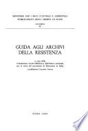 Guida agli archivi della resistenza