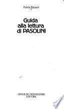 Guida alla lettura di Pasolini