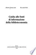 Guida alle fonti di informazione della biblioteconomia