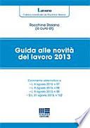 Guida alle novità del lavoro 2013