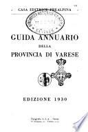 Guida annuario della Provincia di Varese