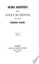 Guida artistica per la citta di Genova Federigo Alizeri