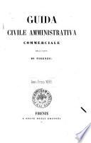 Guida civile amministrativa commerciale della città di Firenze