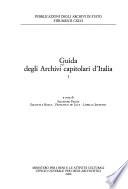 Guida degli archivi capitolari d'Italia