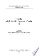 Guida degli archivi capitolari d'Italia