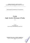 Guida degli archivi diocesani d'Italia