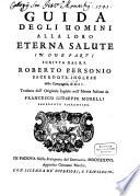 Guida degli uomini alla loro et eterna salute