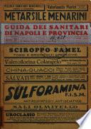 Guida dei sanitari di Napoli e provincia e delle provincie di Avellino, Benevento, Salerno, Campobasso, Matera, Potenza, Catanzaro, Cosenza, Reggio Calabria