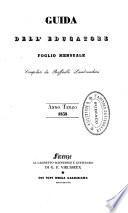 Guida dell'educatore foglio mensuale