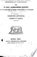 Guida di Roma e suoi dintorni ornata della pianta e verdute della citta e corredata di tutte quelle notizie che possono importare al viaggiatore