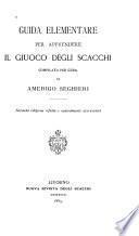Guida elementare per apprendere il giuoco degli scacchi