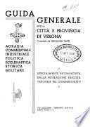 Guida generale della Provincia di Verona compilata da Fernando Zappi